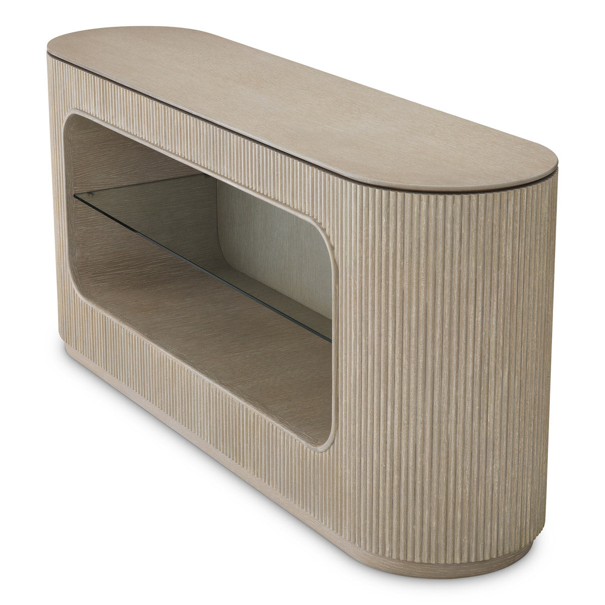 Dresser Bogota by Eichholtz in a styled setting — Washed Oak Veneer (Image 4)