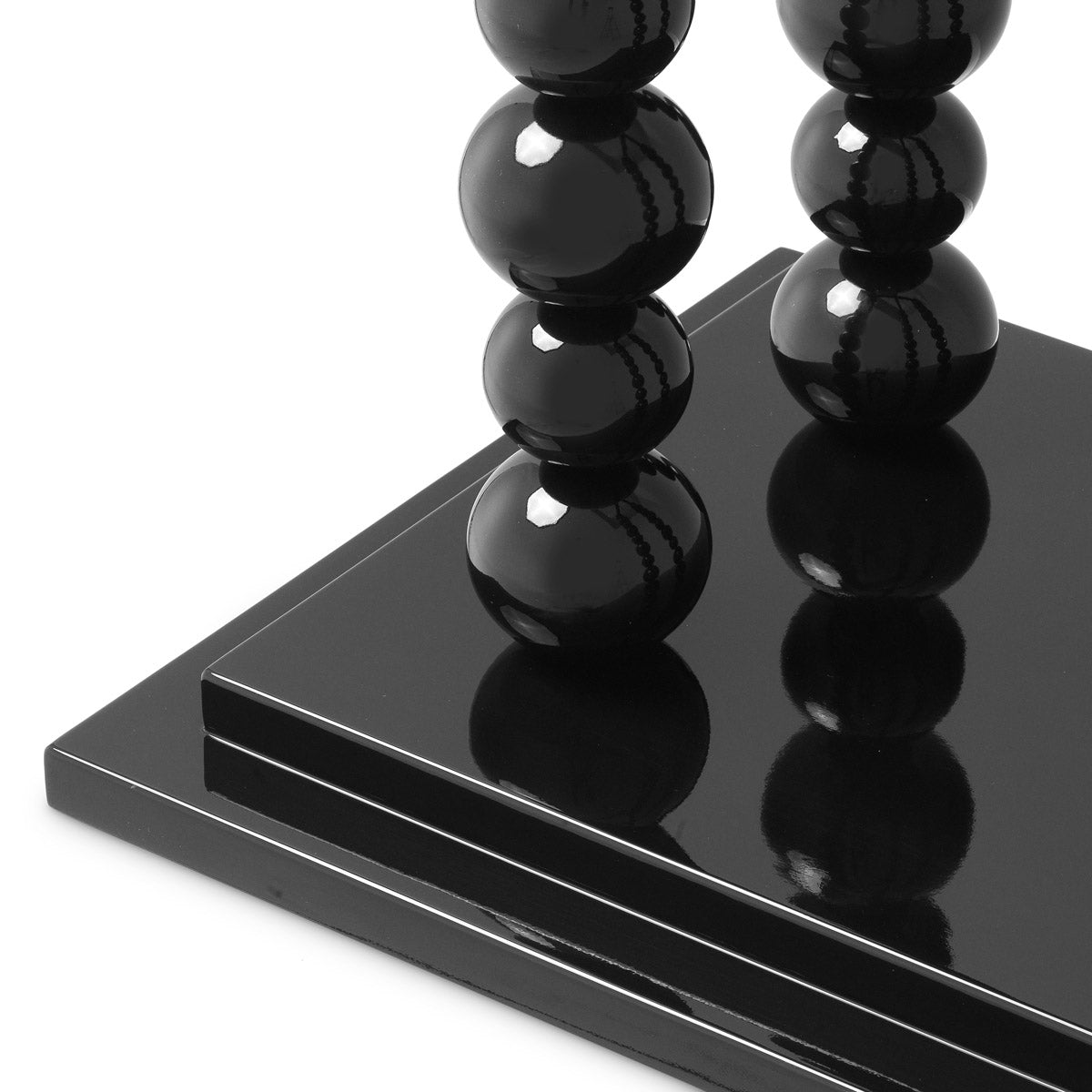 Alternate perspective of Table Lamp Bentley — Piano Black finish (Image 6)