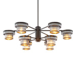 Eichholtz Chandelier Andromeda — Bronze Highlight, Smoke Glass hero image (Image 1)
