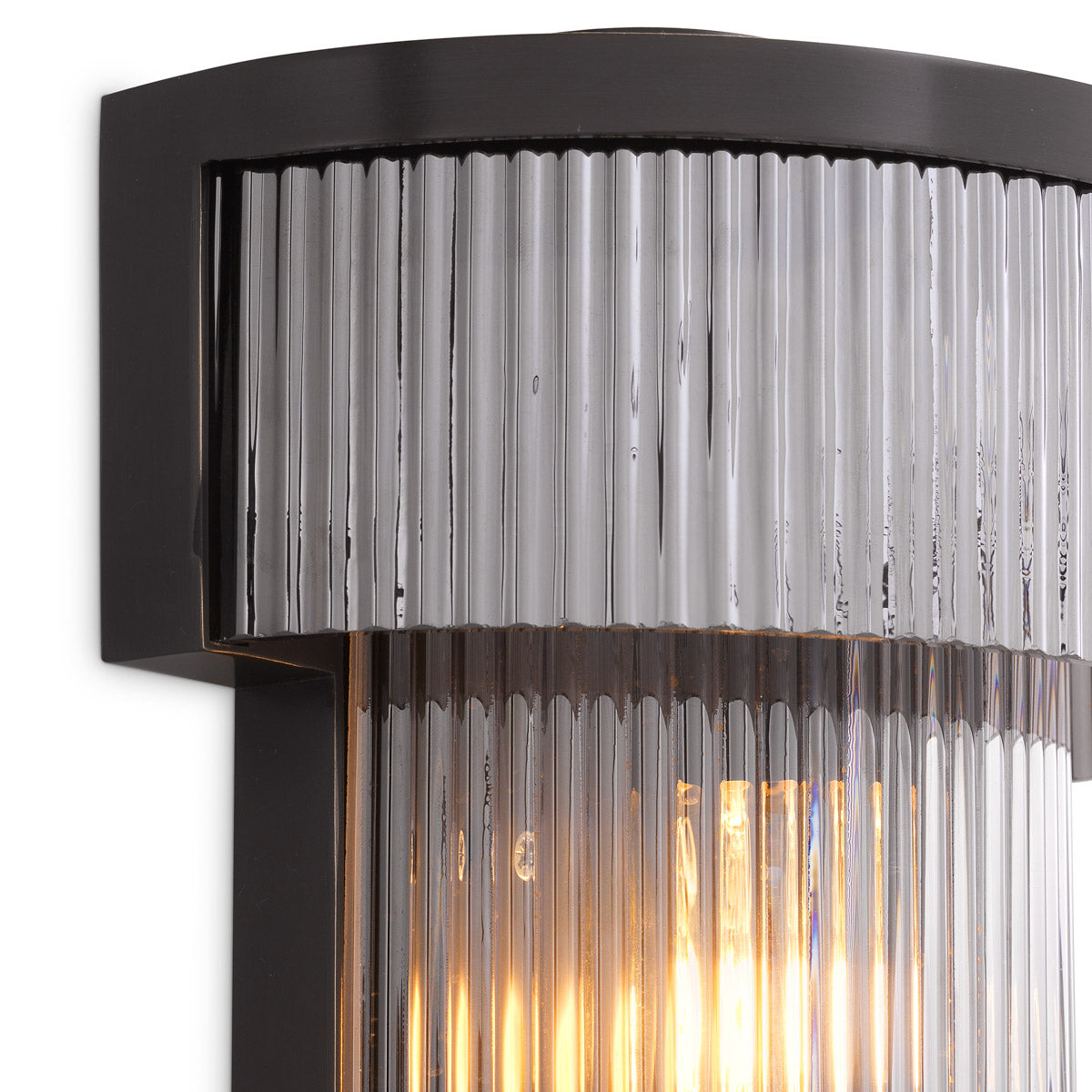 Packaging or detail view for Wall Lamp Andromeda — Bronze, Glass & finish highlights (Image 7)