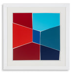 Eichholtz Print Silkscreen from Boissière II by Henri Boissi — White Frame, Clear Glass hero image (Image 1)