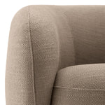 Eichholtz Swivel Chair Brice — Avalon Sand, Brushed Brass Swivel Base hero image (Image 9)