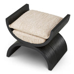 Detail shot of Stool Claybourne craftsmanship — Polyester, Acrylic accents (Image 5)