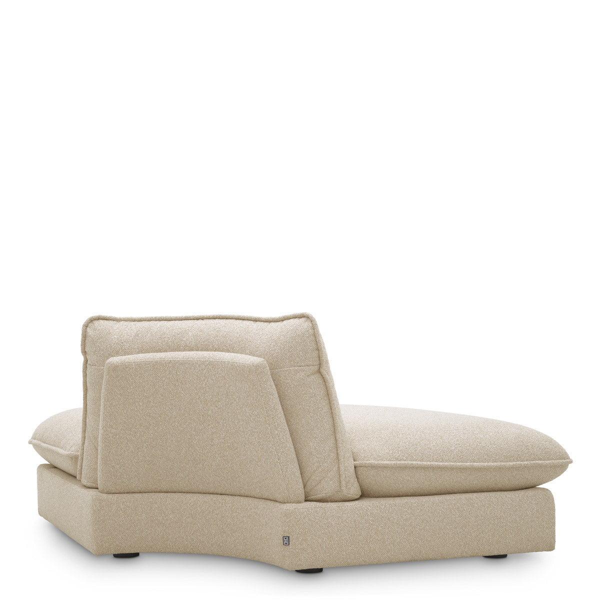 Modular Sofa Cresson - Outer corner by Eichholtz in a styled setting — Daley Sand (Image 4)