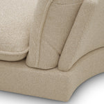 Detail shot of Modular Sofa Cresson - Outer corner craftsmanship — Polyester accents (Image 5)