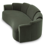 Alternate perspective of Sofa Marbella — Torrin Green Velvet finish (Image 6)
