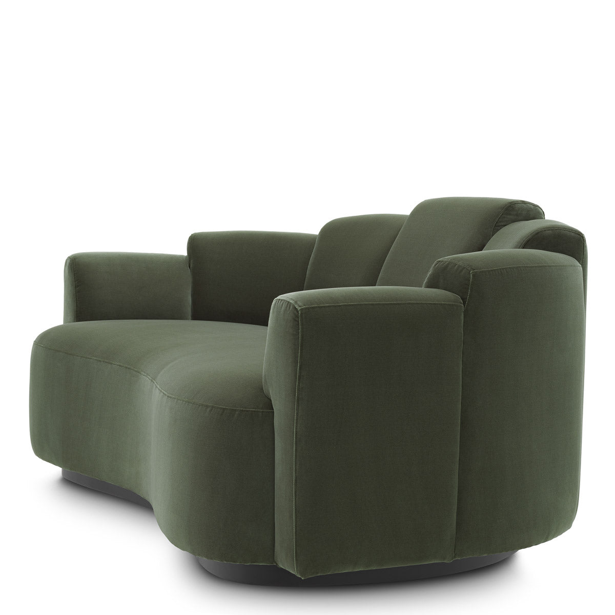 Sofa Marbella S by Eichholtz in a styled setting — Torrin Green Velvet (Image 4)