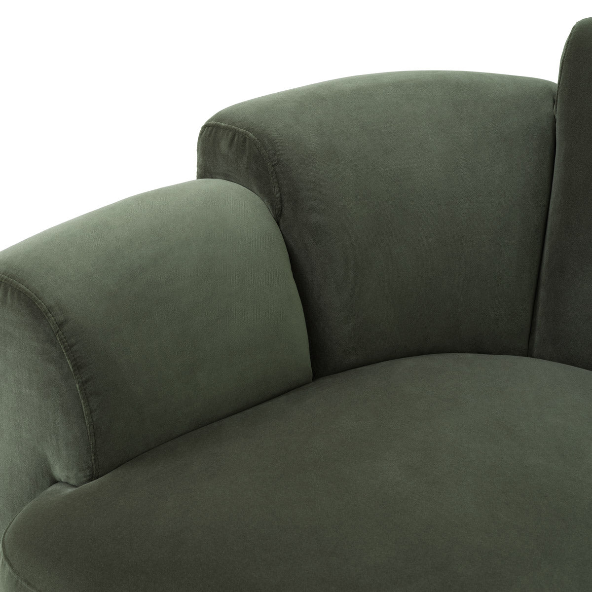 Detail shot of Swivel Chair Marbella craftsmanship — Polyester accents (Image 5)