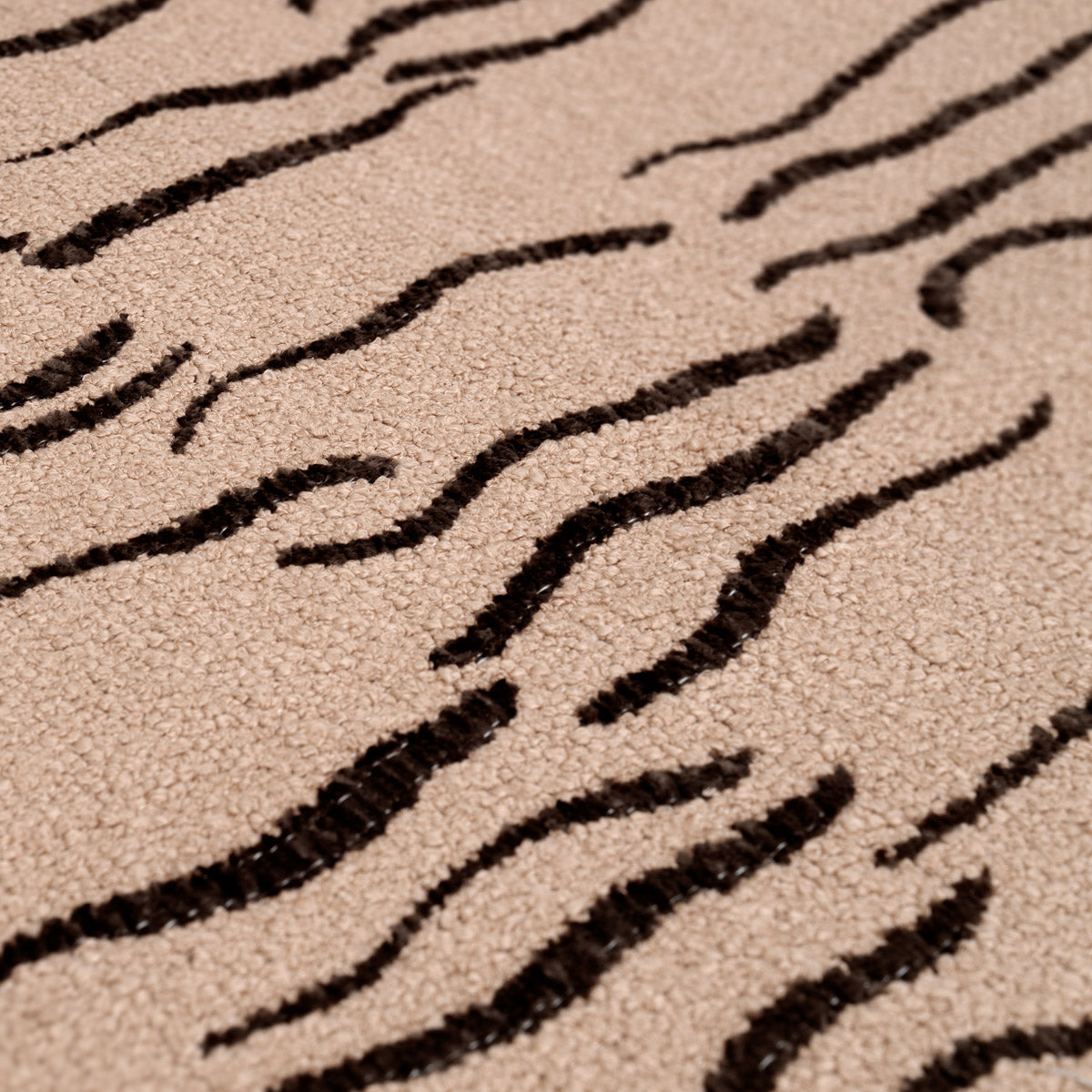 Close-up of Chair Alden highlighting Polyester and Bellord Camel (Image 2)