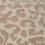 Close-up of Stool Cordoba highlighting Polyester and Harley Leopard Beige (Image 2)