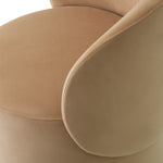 Detail shot of Dining Chair Greer craftsmanship — Brass, Polyester accents (Image 5)