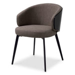 Dining Chair Camerota Scalea grey | black wooden back | black legs Chairs & Sofas A118262 12