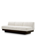 Sofa Bastion Seashell off-white | charcoal veneer base 50% polyester | 50% viscose Chairs & Sofas A118683 2