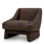Chair Valore Renato brown 51% recycled polyester | 49% polyester Chairs & Sofas A119367 2