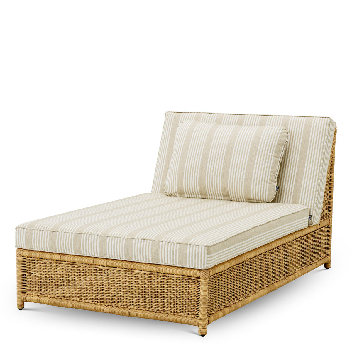 Outdoor Modular Daybed Hampton Faux rattan | saville beige 43% polyester | 57% acrylic Outdoor A119473 2