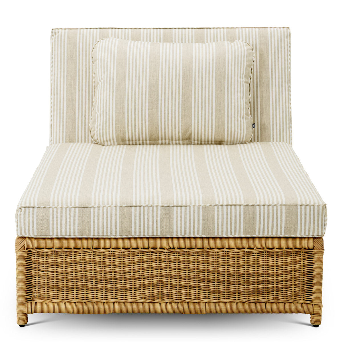 Outdoor Modular Daybed Hampton Faux rattan | saville beige 43% polyester | 57% acrylic Outdoor A119473 4