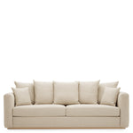 Sofa Amadeo Natural oak veneer | renato ecru 51% recycled polyester | 49% polyester Chairs & Sofas A119567 4