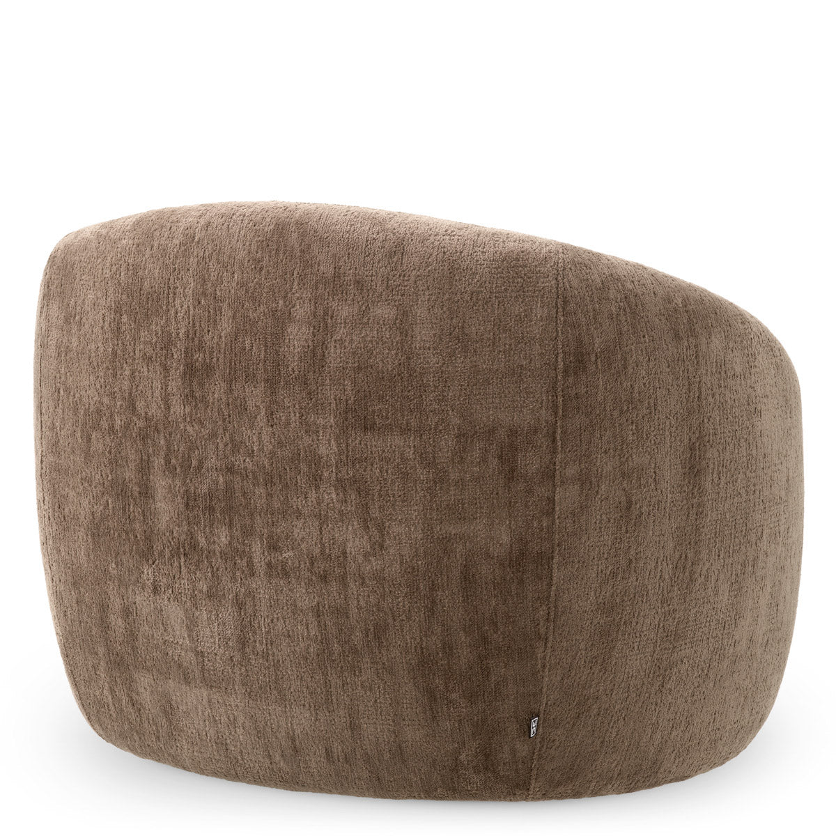 Swivel Chair Amore Avelin brown | black swivel base 100% polyester Chairs & Sofas A119810 5