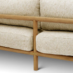 Outdoor Sofa Ombria Natural teak | arden natural 100% polyester Outdoor A120256 8