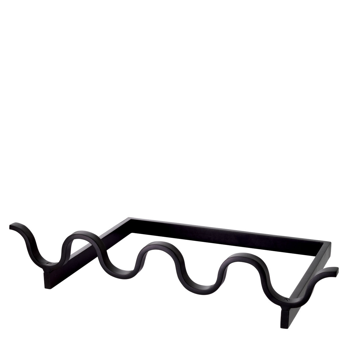 Eichholtz Andiron Barlieu holds the logs off the bottom of the fireplace, allowing air to circulate under the