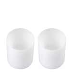 Eichholtz Artificial Candle deep¸ 10 x H. 12 cm set of 2 need to put in a tea light (not included). Artificial Candle deep¸ 10 x