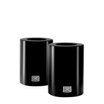 Eichholtz Artificial Candle¸ 10 x H. 15 cm set of 2 and cosy atmosphere in your home with this beautiful black set of 2 Artificial Cand...