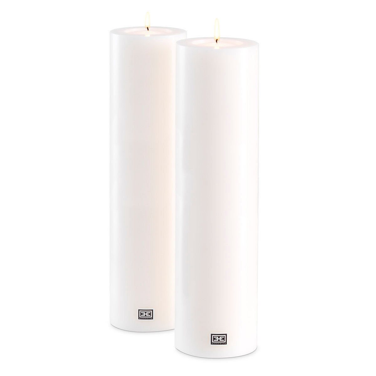 Eichholtz Artificial Candle¸ 4.72 in x H. 17.72 in set of 2 Lighting candles in your home is the best way to spark romance. Create a warm