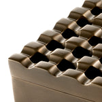 Eichholtz Ashtray Deluxe materials for a statement in any luxury interior. Dimensions W 8.0" D 8.0" H 3.5"
