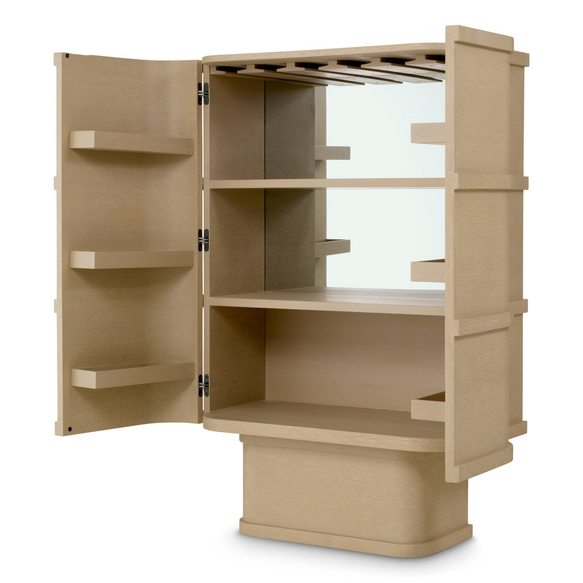 Eichholtz Bar Cabinet Cabana Dimensions W 37.5" D 20.0" H 57.5" Expertly made for enduring style and everyday elegance.