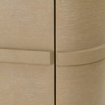 Eichholtz Bar Cabinet Cabana hangers for elegant glassware display. Perfectly merging functionality and style, it serves as a refined