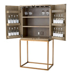 Eichholtz Bar Cabinet Highland will be a stylish and useful addition to your living space. Due to their triangular