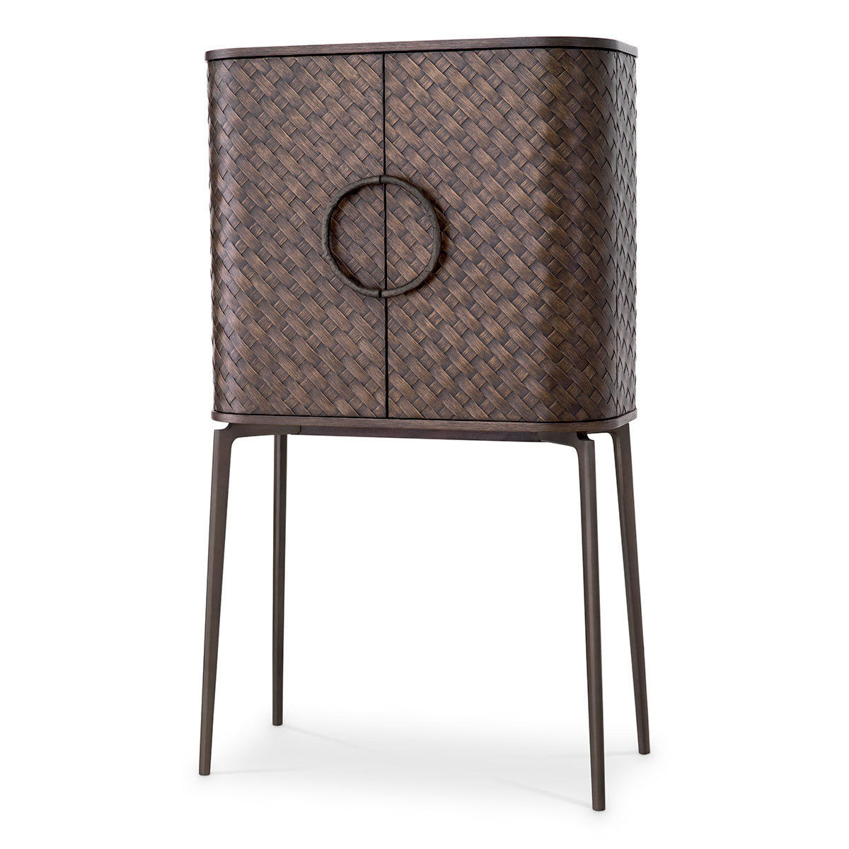 Eichholtz Bar Cabinet Nilsson The elegant Bar Cabinet Nilsson is a sophisticated storage solution for your cherished collection. The