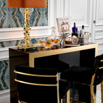 Eichholtz Bar Grimaldi a statement in any luxury interior. Dimensions W 47.0" D 19.0" H 41.0" Expertly made