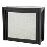 Eichholtz Bar Metropolitan with a open-grain veneer and an antiqued mirror. Its design seamlessly blends into your modern