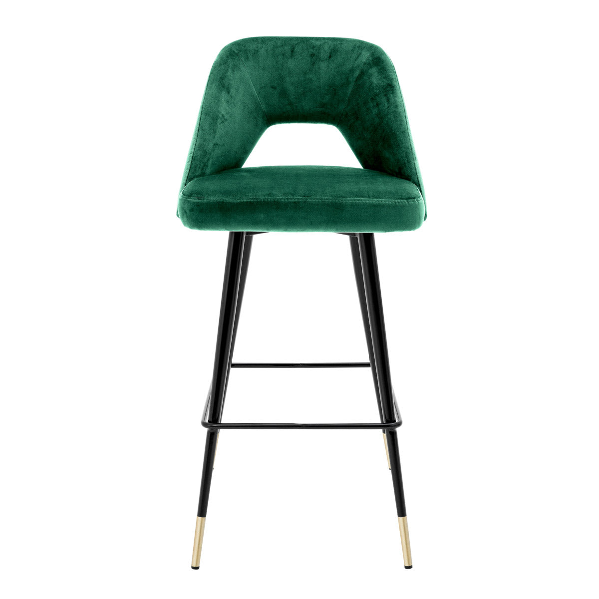 Eichholtz Bar Stool Avorio Avorio Crafted by Eichholtz this barstool pairs refined design with elevated materials for a statement