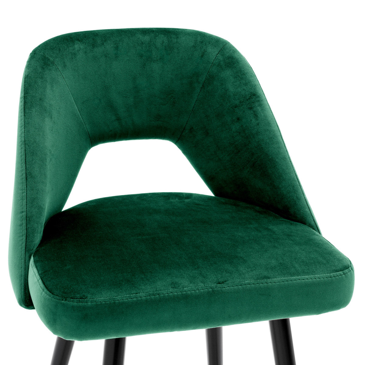 Eichholtz Bar Stool Avorio in any luxury interior. Dimensions W 19.5" D 19.5" H 39.5" Expertly made for enduring