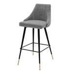 Eichholtz Bar Stool Cedro Bring Mid-Century Modern charm into your home with the Cedro Bar Stool. Featuring a clarck