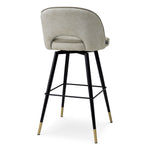 Eichholtz Bar Stool Cliff Eichholtz this barstool pairs refined design with elevated materials for a statement in any luxury