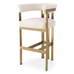 Eichholtz Bar Stool Clubhouse Introducing the Bar Stool Clubhouse, a delightful version of our best-selling dining chair. Upholstered in