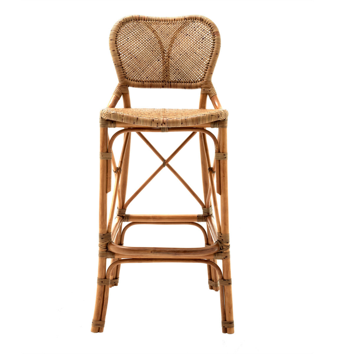 Eichholtz Bar Stool Colony original stem patterned frame. Bar Stool Colony Crafted by Eichholtz this barstool pairs refined design