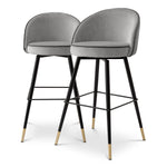 Eichholtz Bar Stool Cooper set of 2 The exquisite Bar Stool Cooper includes a set of 2 designed to elevate your space