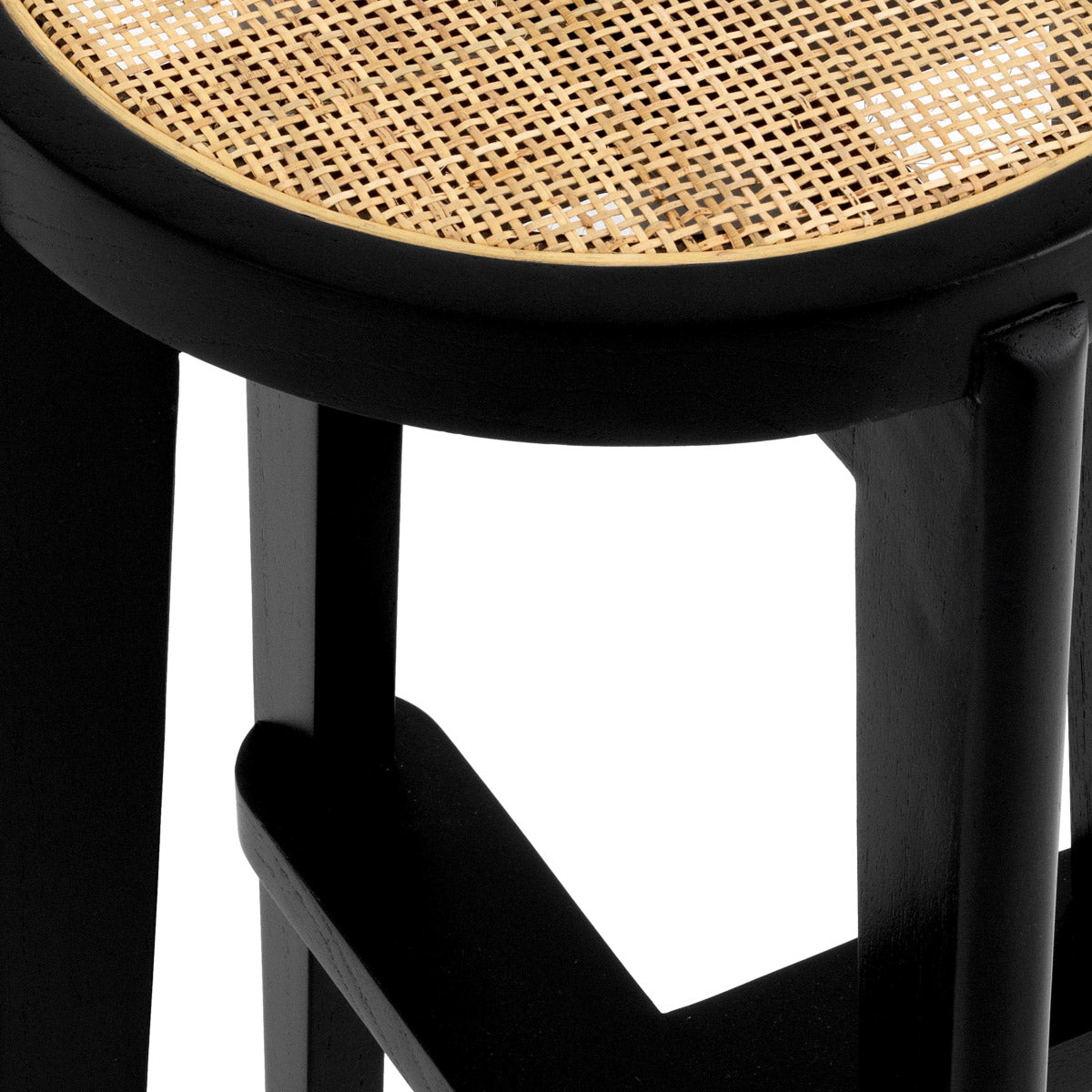 Eichholtz Bar Stool Dareau luxury interior. Dimensions W 17.5" D 30.0" H 8.5" Expertly made for enduring style and