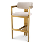 Eichholtz Bar Stool Donato Inviting and refined with a hint of retro design, the Donato Counter Stool will add
