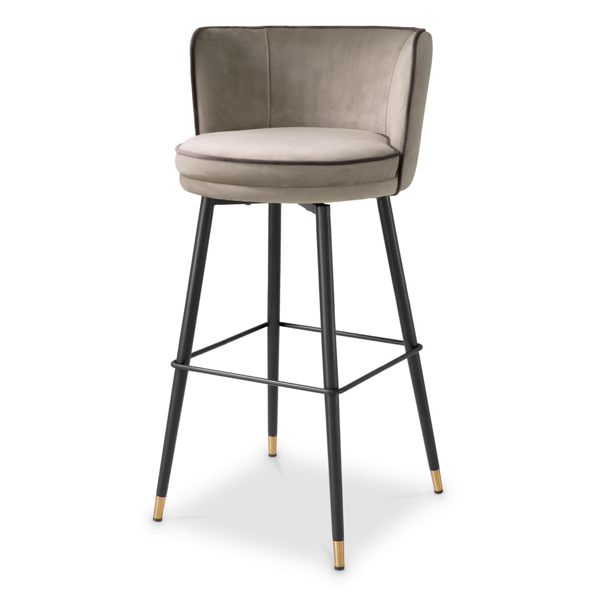 Eichholtz Bar Stool Grenada Discover the Eichholtz Grenada Bar Stool, a piece where luxury meets practicality. Wrapped in sophisticated