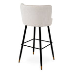 Eichholtz Bar Stool Grenada a Lyssa off-white finish, it's a chic solution for those with a discerning taste in