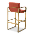 Eichholtz Bar Stool Olsen Eichholtz this barstool pairs refined design with elevated materials for a statement in any luxury