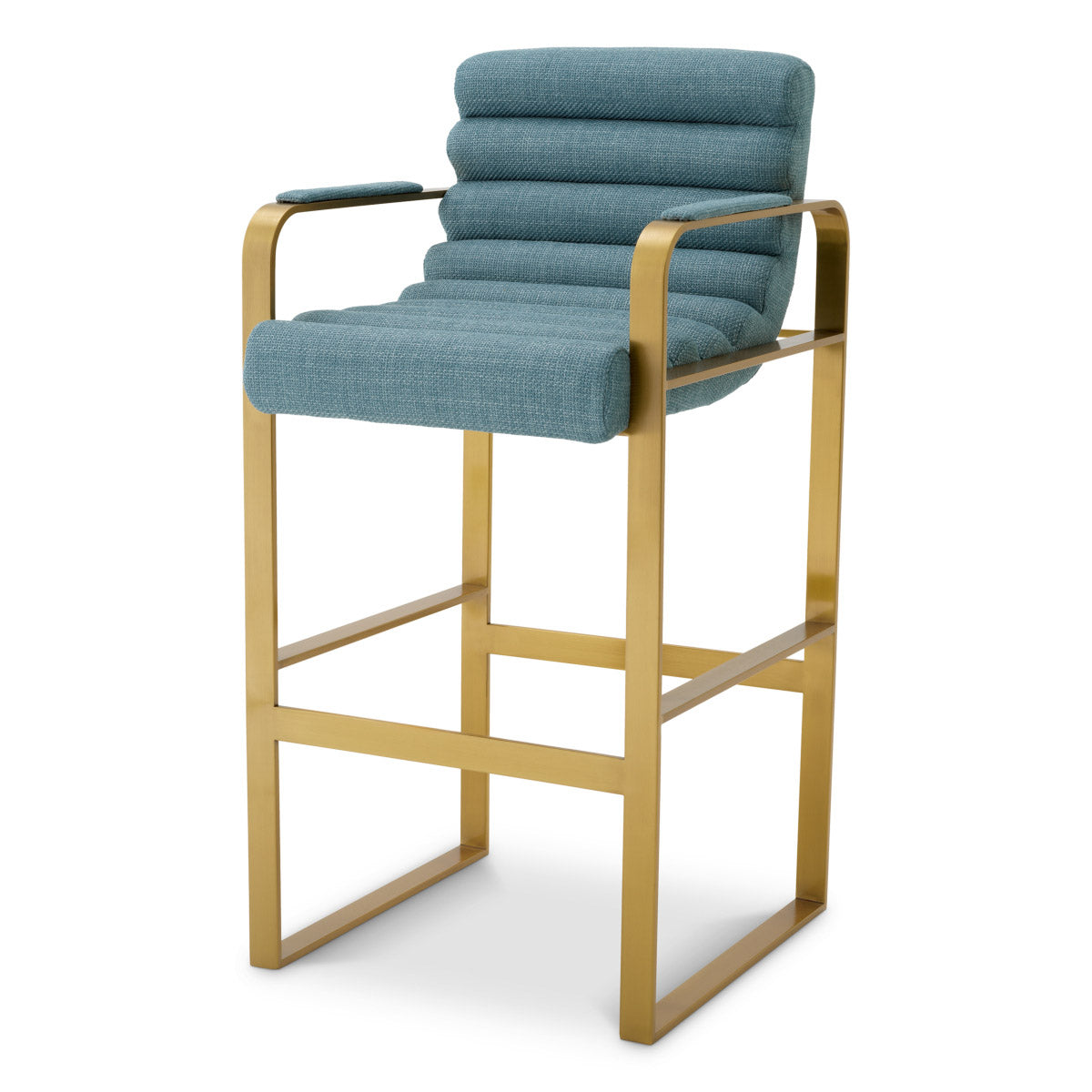 Eichholtz Bar Stool Olsen Introduce a pop of color and sophistication to your entertaining area with the Eichholtz Olsen