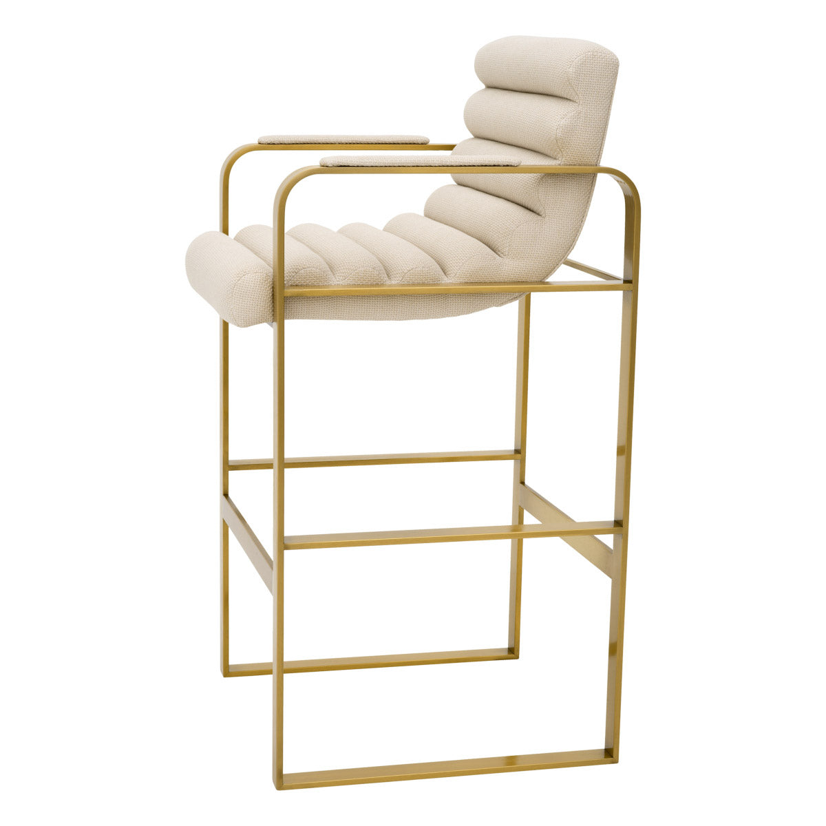 Eichholtz Bar Stool Olsen Stool Olsen Crafted by Eichholtz this barstool pairs refined design with elevated materials for a