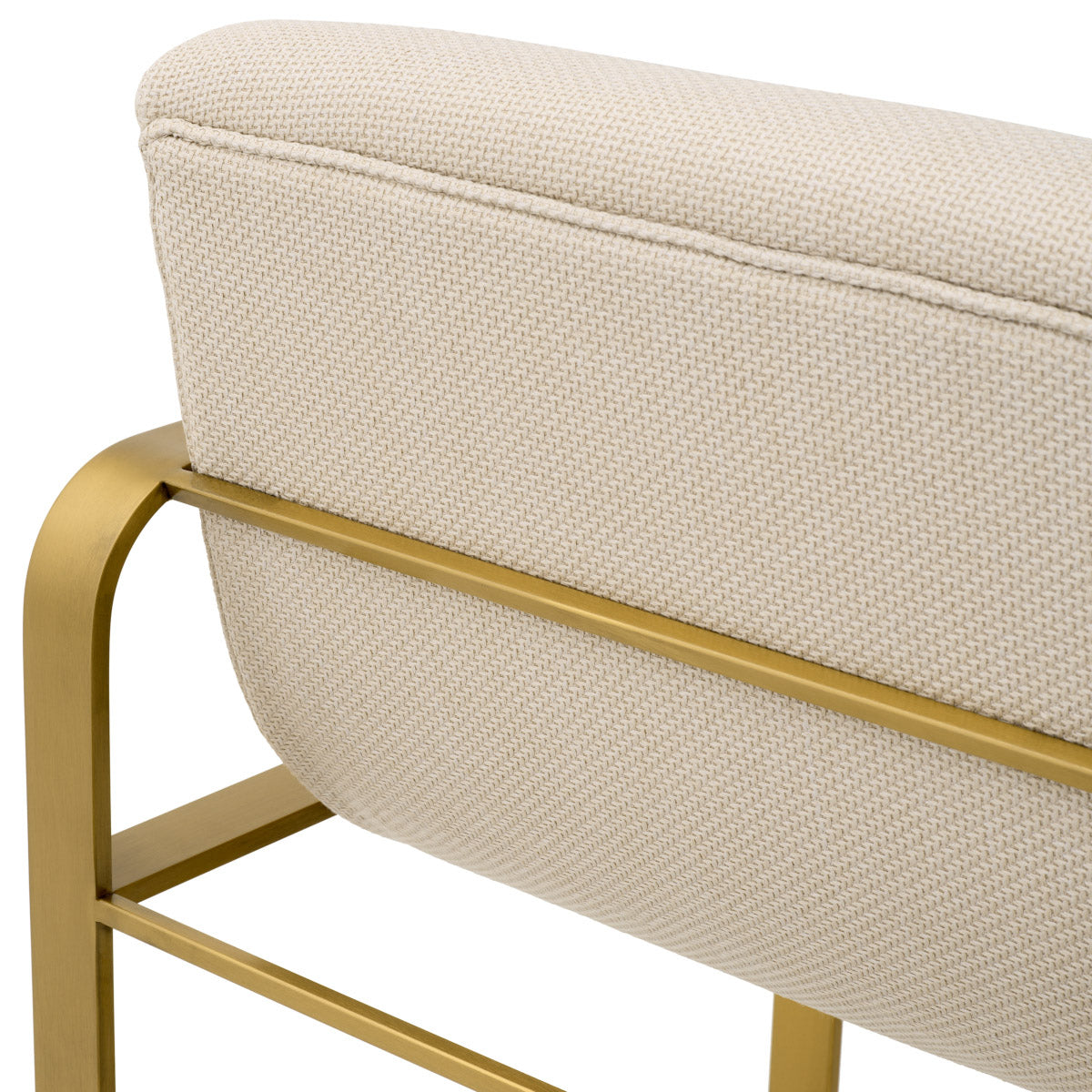 Eichholtz Bar Stool Olsen harmonious fusion of luxury and practicality with Eichholtz's Olsen Bar Stool. The Scalea sand finish