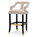 Eichholtz Bar Stool Roumier The Met x Eichholtz presents the Bar Stool Roumier, inspired by the neoclassical elegance of